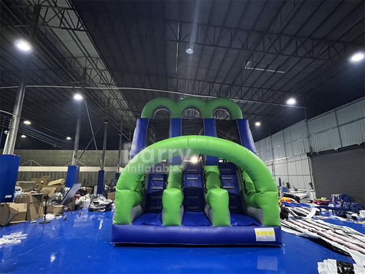 Volwassenen Sport Spelen Op maat gemaakt Logo Opblaasbare Obstakelbaan Combo Opblaasbare 5k Met Duurzaam PVC Beschikbaar OEM / ODM