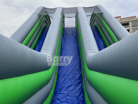 Kinderen Volwassenen Obstakels Cursus Sport Theme Game Gekke 5k Bestemming Opblaasbare Leuke Finish Line 33m Reus Waterglijbaan