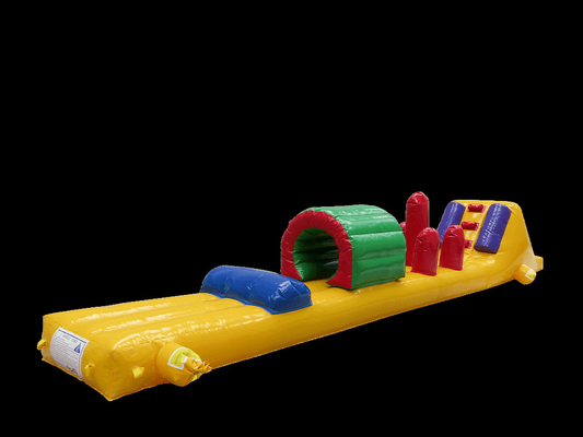 Single Lane 8m Junior Challenge Pool Float Opblaasbare Aqua Run Voor zwembad Running