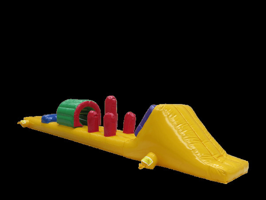 Single Lane 8m Junior Challenge Pool Float Opblaasbare Aqua Run Voor zwembad Running