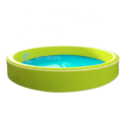 Commerciële op maat gemaakte outdoor draagbare drop stitch zwembad DWF kinderen volwassenen duurzaam opblaasbaar zwembad