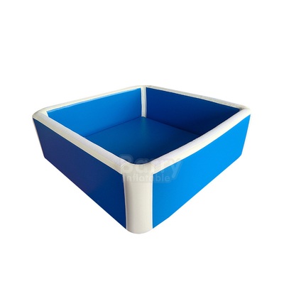 Grote draagbare opvouwbare zwembad PVC-druppelsteken opblaasbaar boven de grond zwembad