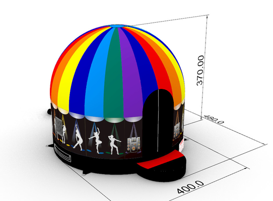 Disco Dome Bounce House In PVC materiaal 7-15 dagen Productieperiode voor uw volgende evenement