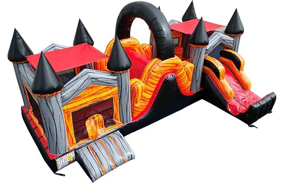 Persoonlijke obstakelbaan Bounce House Combo voor kinderen Indoor Outdoor Entertainment
