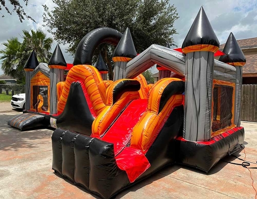 Persoonlijke obstakelbaan Bounce House Combo voor kinderen Indoor Outdoor Entertainment