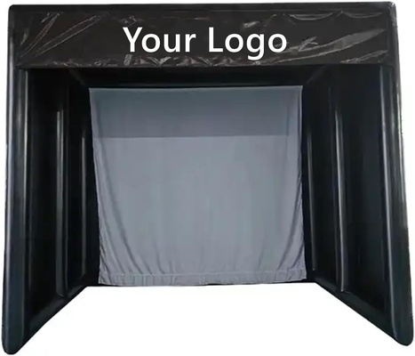 Opleidingsruimte opblaasbare golf simulator tent golf simulator kooi behuizingen voor thuis oefening met een aangepast ontwerp