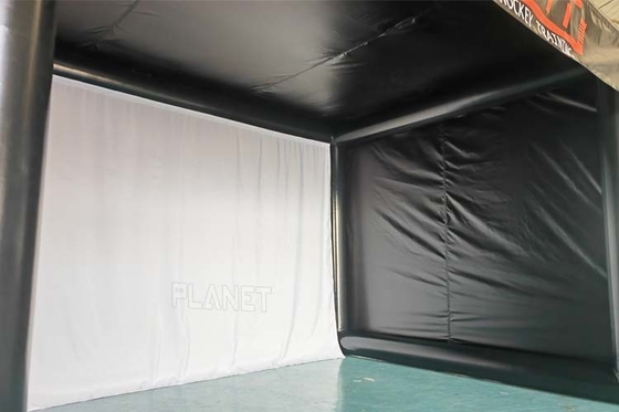 Full Swing opblaasbare golf training tent Sport spel evenement Golf Sim Bay opblaasbare golf simulator behuizing