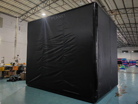 Full Swing opblaasbare golf training tent Sport spel evenement Golf Sim Bay opblaasbare golf simulator behuizing