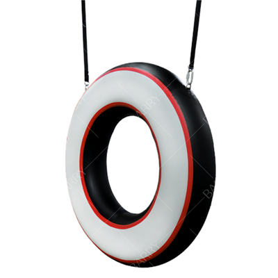Drop Stitch Materiaal Air Track Gym Indoor Park Apparatuur Air Obstakel Parkour Warrior Course Ring