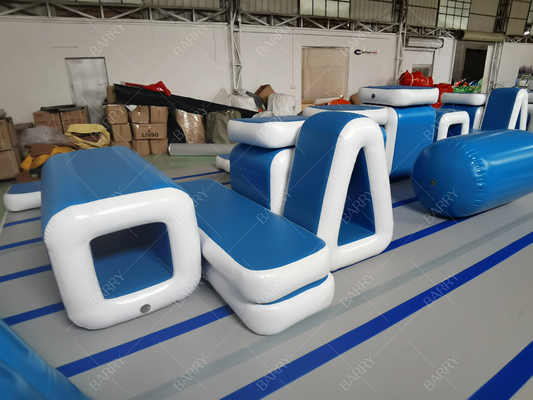 Opblaasbare Airtrack Tumbling Gym Mat Voor Gymnastiek Volwassen Ninja Warrior Obstakelbaan Parkour Air Track