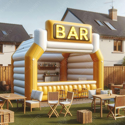 Opblaasbaar drijvend zwembad Bar voor volwassenen Opblaasbaar zwembad Blow Up Bar Party Event