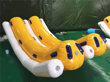 Het commerciële 4 Speelgoed van het Personen Opblaasbare Water/de Opblaasbare Towable Buis van de Banaanboot voor het Ski?en op Water