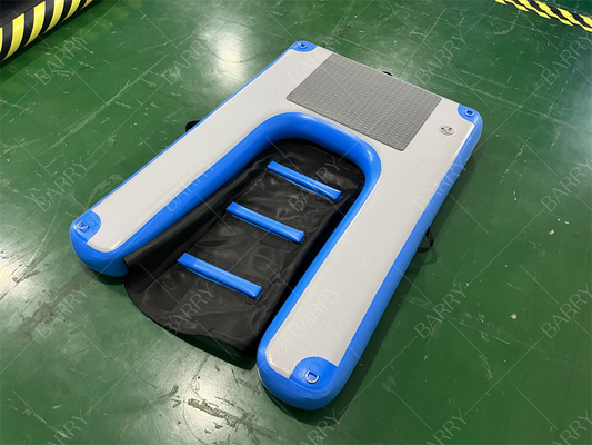 OEM Floating Pet Stairs Ladder opblaasbare waterrampe voor honden Barry