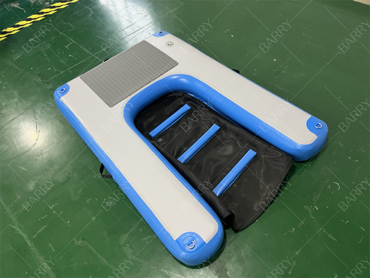 OEM Floating Pet Stairs Ladder opblaasbare waterrampe voor honden Barry