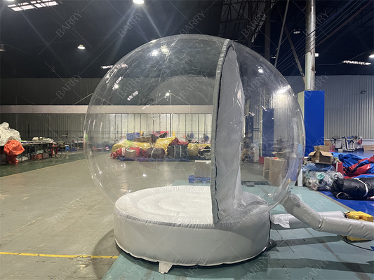 3m Nachtclub Decoratie Kerst Klare sneeuwbol tent opblaasbaar Kerstman Huis Kerstman Grotto Oxford Kerstmis Bubbel tent