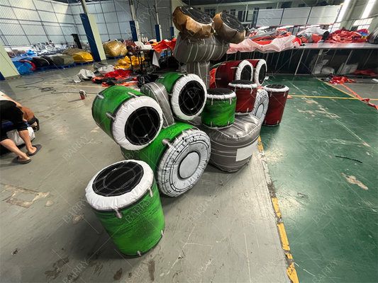 Rock Out met Beats Interactief Spelsysteem IPS Opblaasbare Drums Spel Voor Muziek Evenement