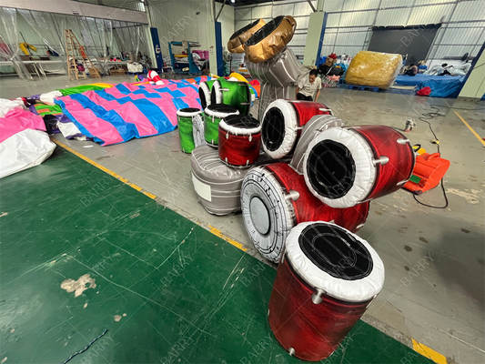 Rock Out met Beats Interactief Spelsysteem IPS Opblaasbare Drums Spel Voor Muziek Evenement