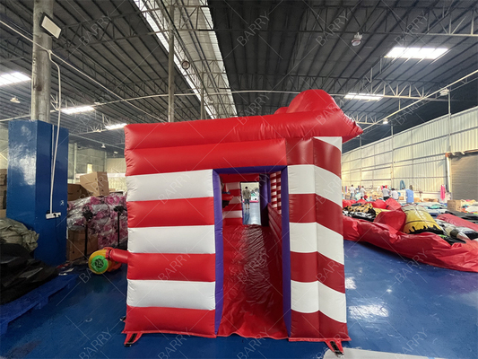 Sport 3 Game Carnaval Game Booth 4 In 1 Combos opblaasbare Grand Carnaval Game Tent