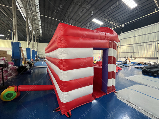 Sport 3 Game Carnaval Game Booth 4 In 1 Combos opblaasbare Grand Carnaval Game Tent