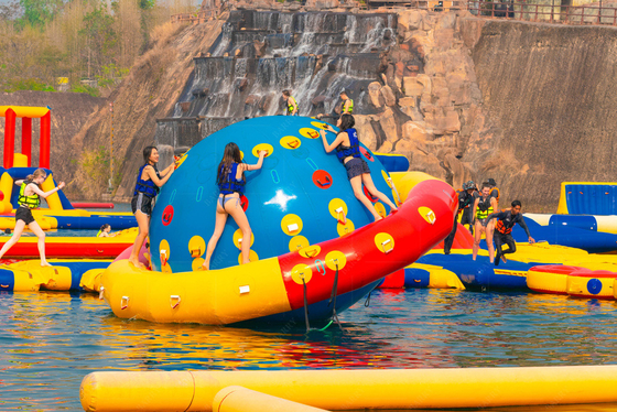 Persoonlijk op maat gemaakte PVC zwevende aquapark bestemd voor zwembad