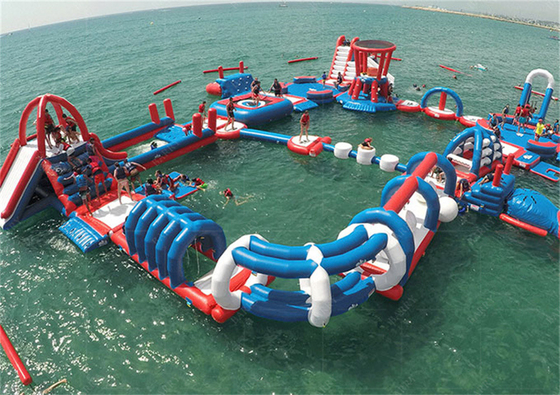 Aanpasbare drijvende waterfun zone voor zwembaden en OEM/ODM