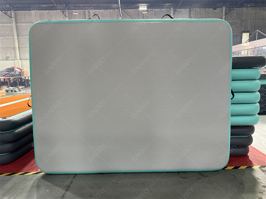 2.4×1.8×0.15m Dropstitch opblaasbare boot Jet Ski Dock Water Drijvend Zwemmat Eiland