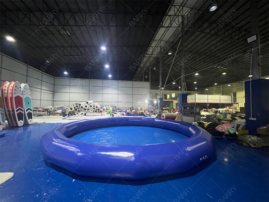 Ronde Kleine Blauwe Grote Leuke Zomer Kinderen Opblaasbaar zwembad Voor Paddelboten Waterballen