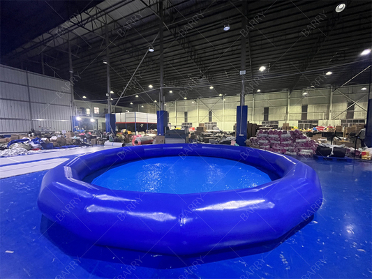 Ronde Kleine Blauwe Grote Leuke Zomer Kinderen Opblaasbaar zwembad Voor Paddelboten Waterballen