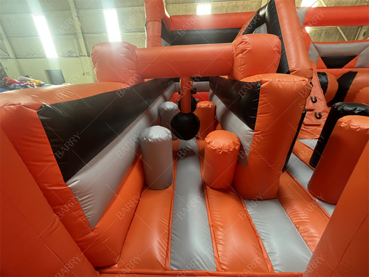 Commerciële kinderen Indoor speeltuin Set opblaasbaar pretpark met sport spel