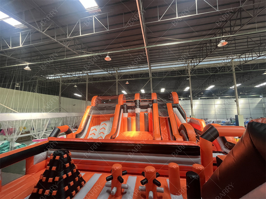 Commerciële kinderen Indoor speeltuin Set opblaasbaar pretpark met sport spel