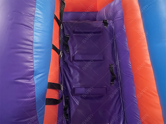 Aanpassen Grootte Groothandel Level Up opblaasbare uitsmijter Combo Bouncy Castle For Kids