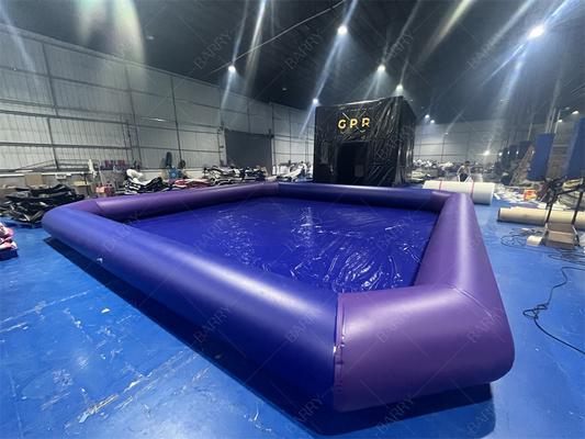 Barry Purple opblaasbaar zwembad Luchtdicht Buitenopblaasbaar zwembad Voor volwassenen
