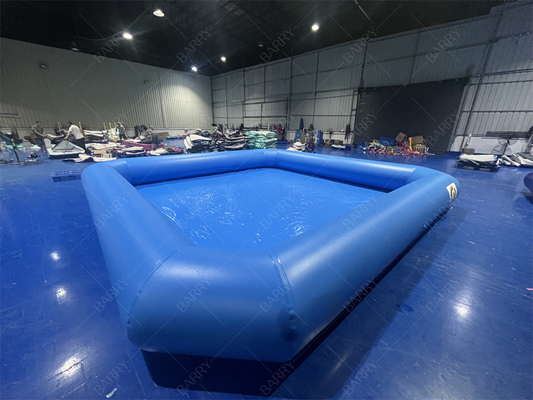 Gezinsvriendelijk Draagbaar PVC-paddelbad Opvouwbaar boven de grond Opblaasbaar zwembad voor kinderen