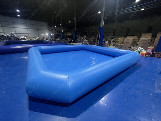 Gezinsvriendelijk Draagbaar PVC-paddelbad Opvouwbaar boven de grond Opblaasbaar zwembad voor kinderen