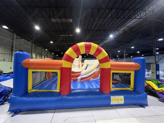 Outdoor Kids Playground opblaasbaar pretpark met glijbaan obstakelbaan