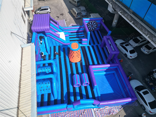 Commerciële buiten speeltuin Games Park Bounce House Opblaasbaar pretpark Voor volwassenen Kinderen