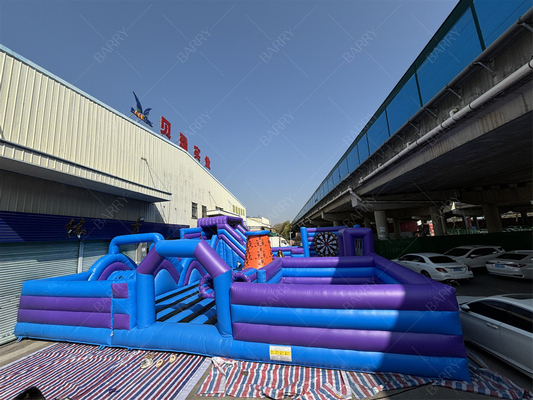 Commerciële buiten speeltuin Games Park Bounce House Opblaasbaar pretpark Voor volwassenen Kinderen