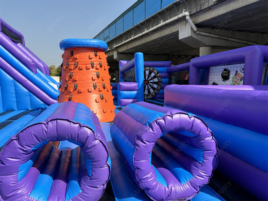 Commerciële buiten speeltuin Games Park Bounce House Opblaasbaar pretpark Voor volwassenen Kinderen
