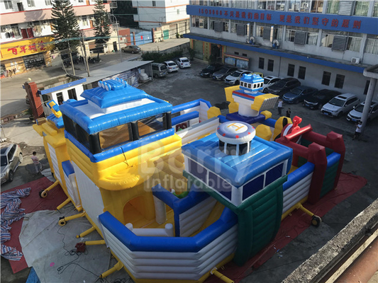 Super Wings Bounce Playground Theme Park Cartoon Indoor opblaasbare speeltuin