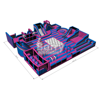 Outdoor Custom Commercial Kids Vermaakpark Opblaasbare Indoor Play Area