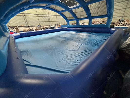 Waterdicht opblaasbaar zwembadbedekking PVC dome dak tent voor achtertuin feest evenementen