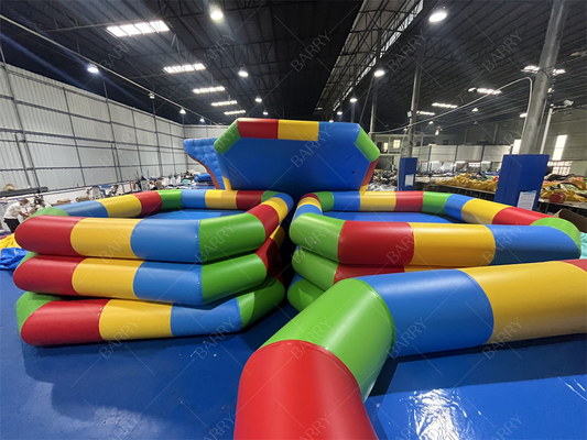 Opblaasbaar zwembad met PVC-doek voor waterspelen