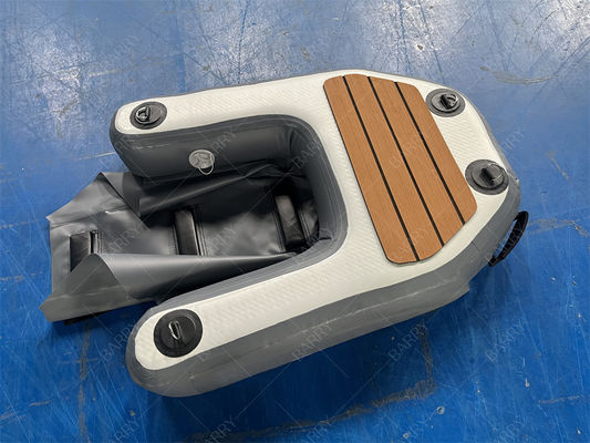 Aanpasbare opblaasbare hondenwaterrampa met luchtpomp