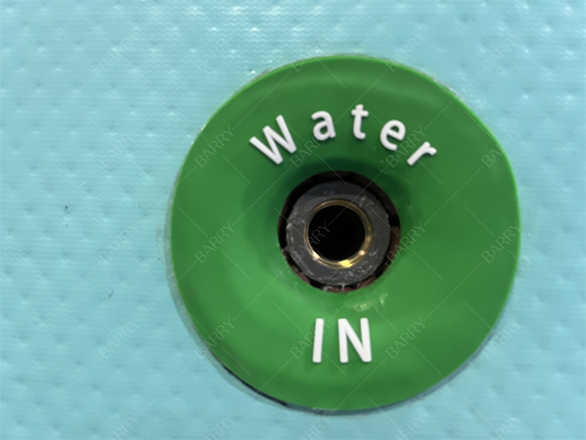 Commercieel op maat gemaakt Pvc Dwf Kids Pool Met Deksel Opblaasbaar Pool Drop Stitch Stof Zwemwaterbad