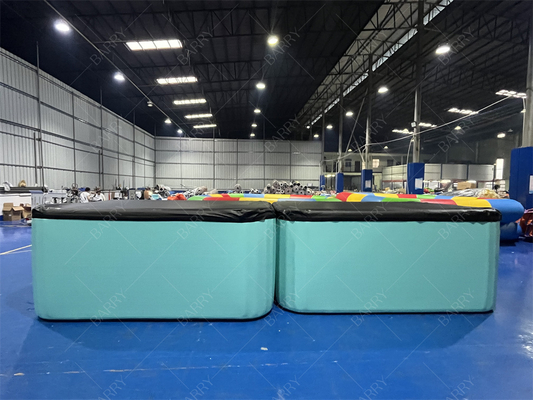 Commercieel op maat gemaakt Pvc Dwf Kids Pool Met Deksel Opblaasbaar Pool Drop Stitch Stof Zwemwaterbad