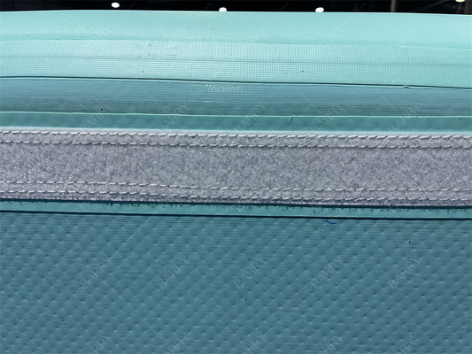 Commercieel op maat gemaakt Pvc Dwf Kids Pool Met Deksel Opblaasbaar Pool Drop Stitch Stof Zwemwaterbad