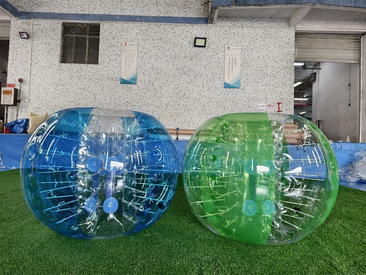 Menselijk vechten opblaasbare bumper bubble ball voor kinderen volwassenen TPU PVC materiaal opblaasbare bumper bal