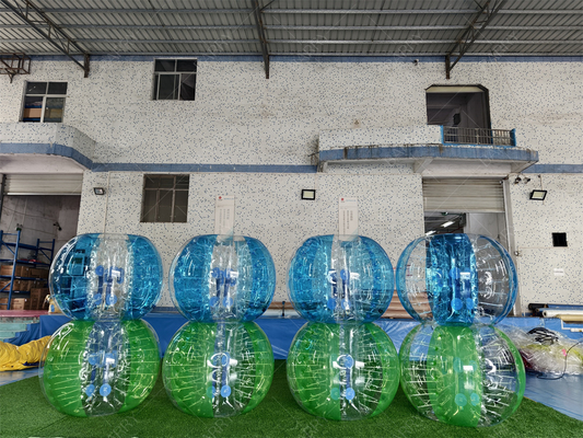 Menselijk vechten opblaasbare bumper bubble ball voor kinderen volwassenen TPU PVC materiaal opblaasbare bumper bal