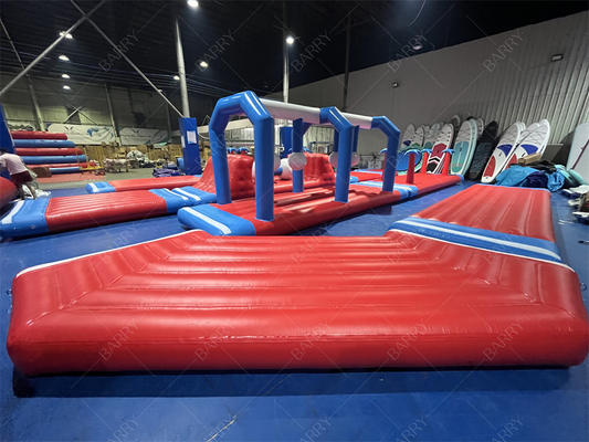 0.9mm PVC Drijvend Opblaasbaar Waterpark Opblaasbare Waterspellen Opblaasbaar Aquapark Voor De Zee