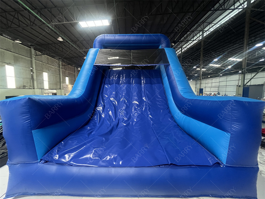 Commercieel Blauw Moderne Bounce House Opblaasbare Hindernisbaan Met Glijbaan Voor Volwassenen Kinderen